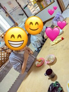 フレンチトースト　食事３